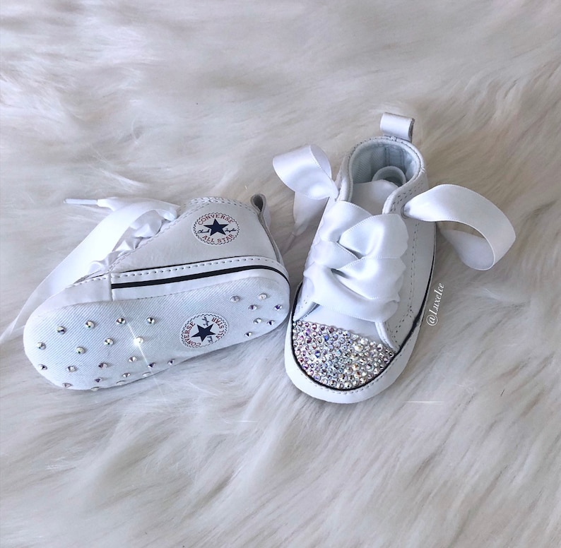 converse first star crib shoes