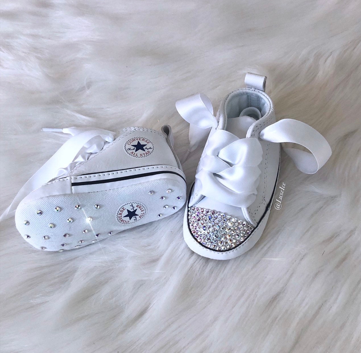 swarovski baby converse