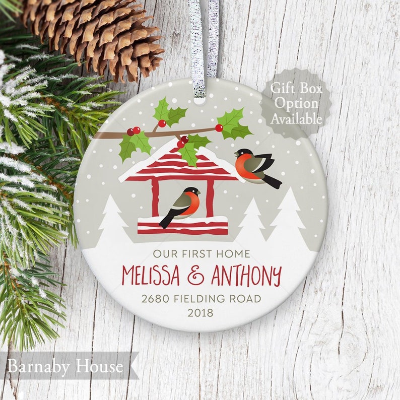 New Home Ornament Housewarming Gift Our First Christmas Ornament Our New Home Together Gift for New Home Owner 1st Christmas in New Home