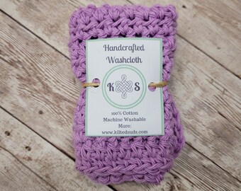 Cotton Washcloth Hand Crochet