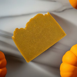 Fresh Pumpkin Bar Soap - Vegan and Cruelty Free