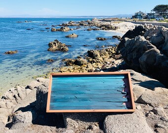 Deep Green - Reclaimed Wood Art