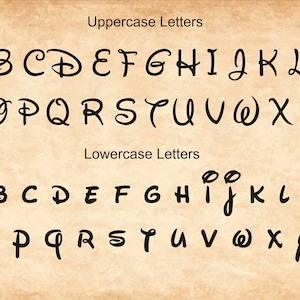 May include: A black and white image of the alphabet in uppercase and lowercase letters. The letters are stylized with a whimsical, handwritten font.