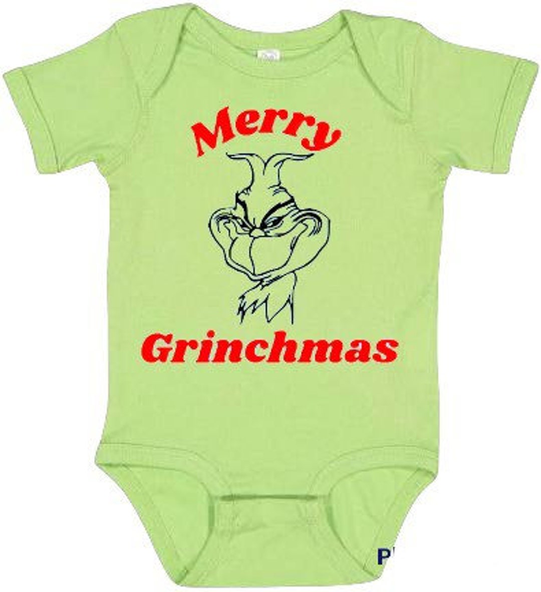 Christmas Onesies Grinch Onesie Merry Grinchmas Baby - Etsy