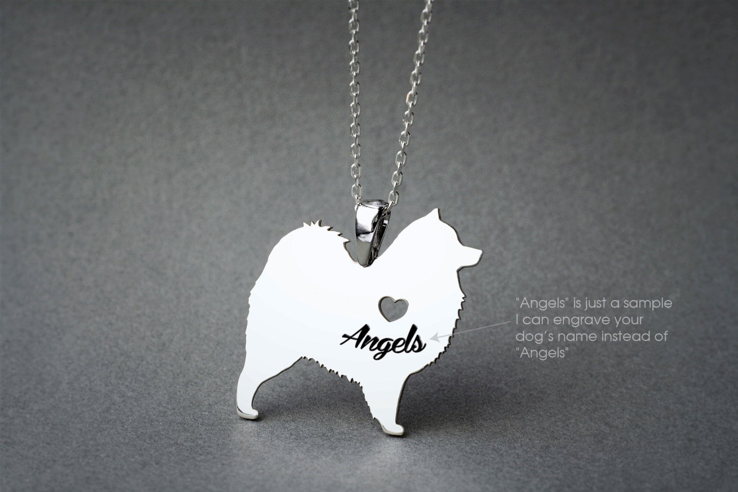 samoyed necklace