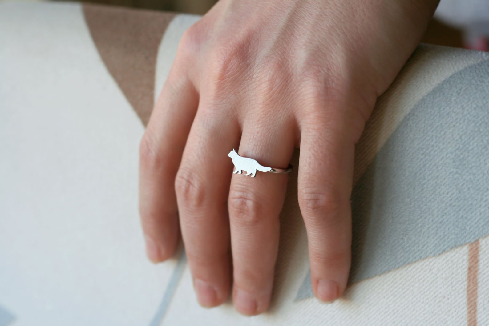 POODLE RING / Poodle Ring / Silver Dog Ring / Dog Breed Ring / Etsy