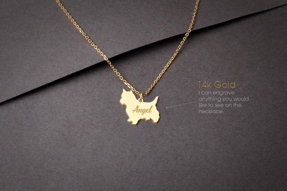 Yorkie - Can't Buy Love Necklace Yorkie - Can't Buy Love Necklace