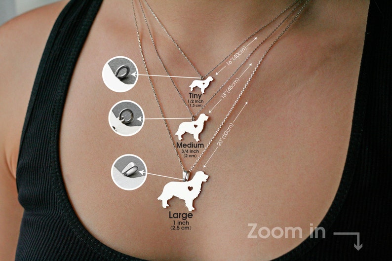Personalised Necklace Dog breed Jewelry Australian Shepherd Name Jewelry Dog Necklaces AUSTRALIAN SHEPHERD NAME Necklace