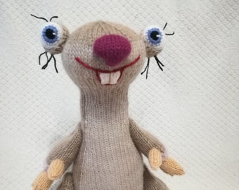 Sid The Sloth Etsy
