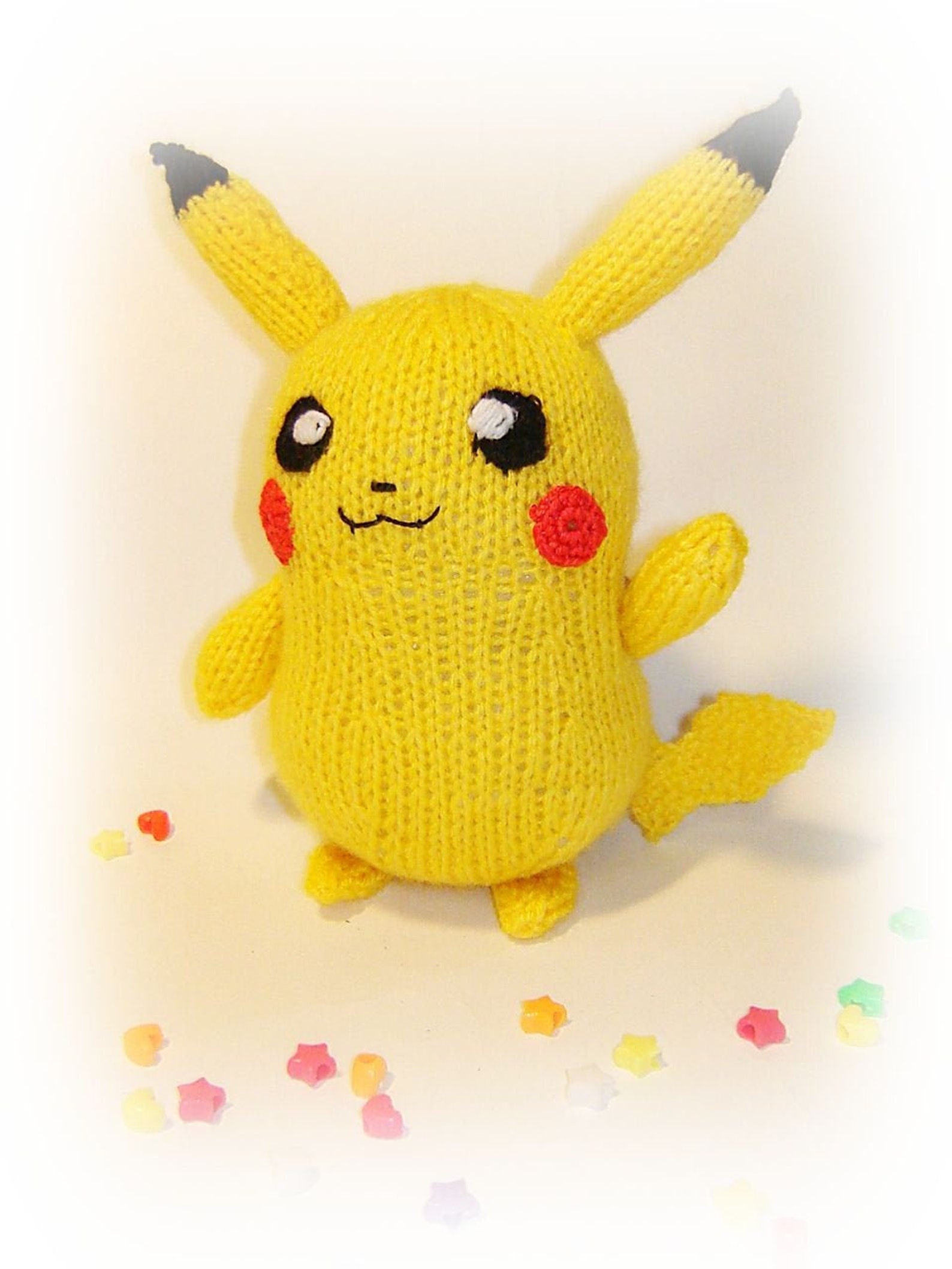 Pokemon Pikachu Knitted Pattern Etsy