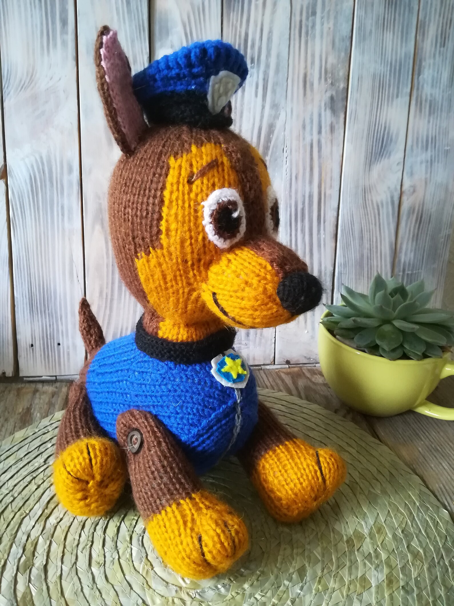 Racer From PAW PATROL a knitting pattern Etsy