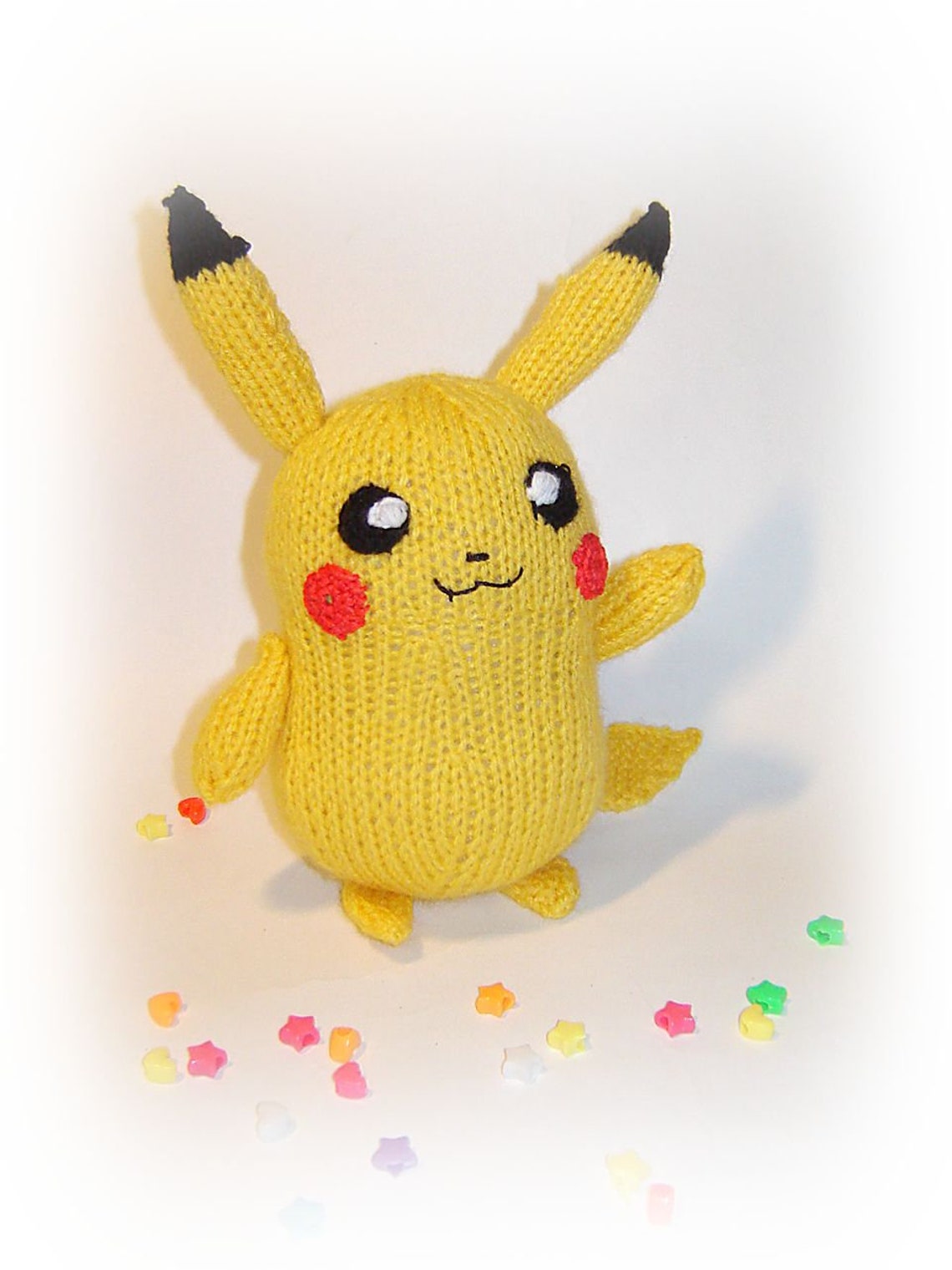 Pokemon Pikachu Knitted Pattern Etsy