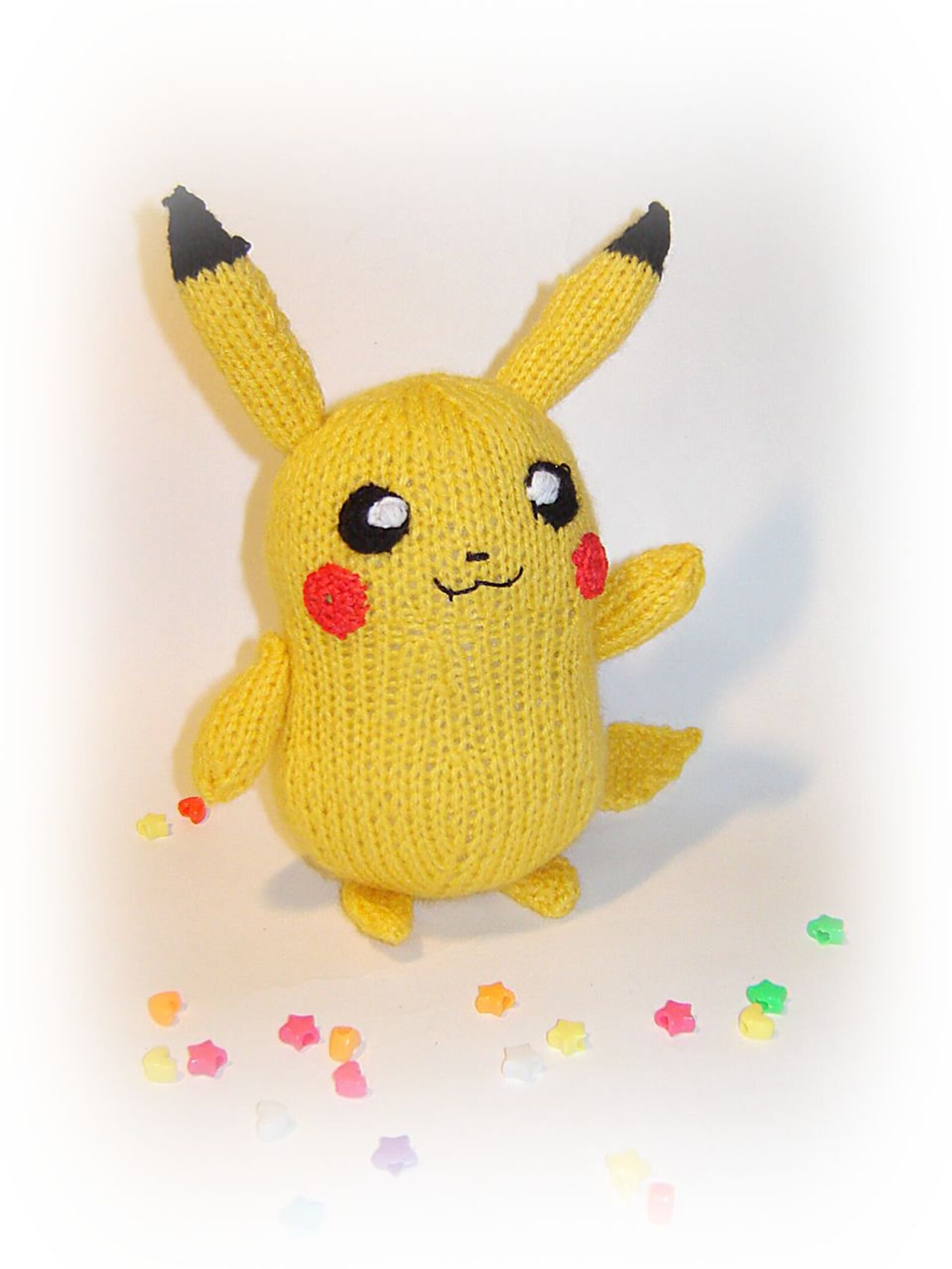 Pokemon Pikachu Knitted Pattern | Etsy