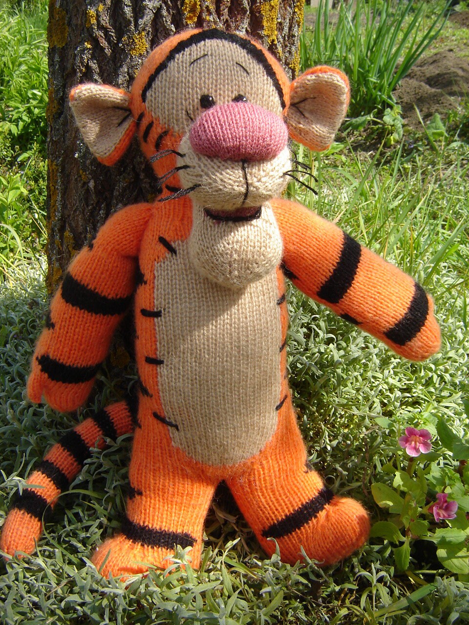 Toy Tigger knitting pattern Etsy