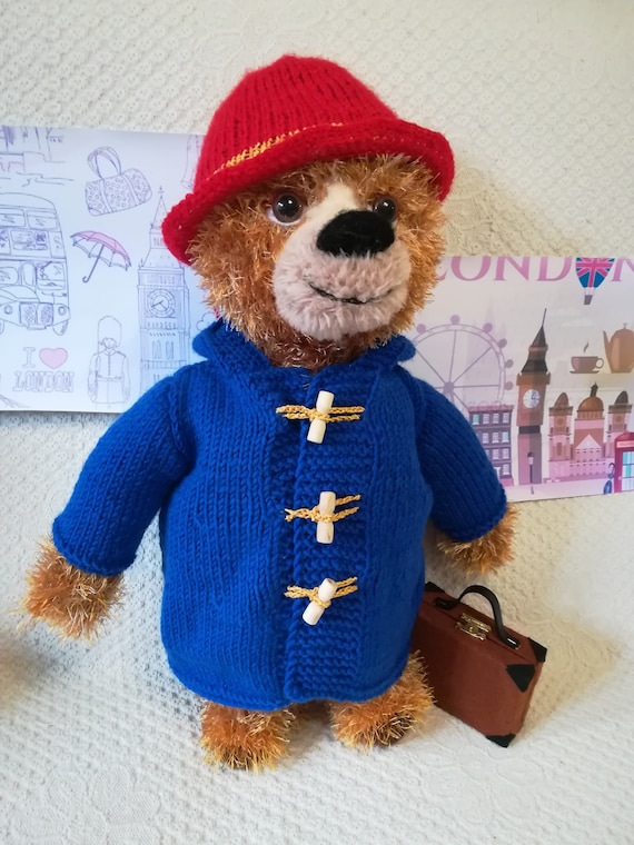 Zu Spielzeug Teddy Einen Handgemachte Vintage Bär In Kind Mantel Geburtstag Mit Teddybär Einem Geschenk Vorhanden Weihnachtsgeschenk Hut eHYWD29IE