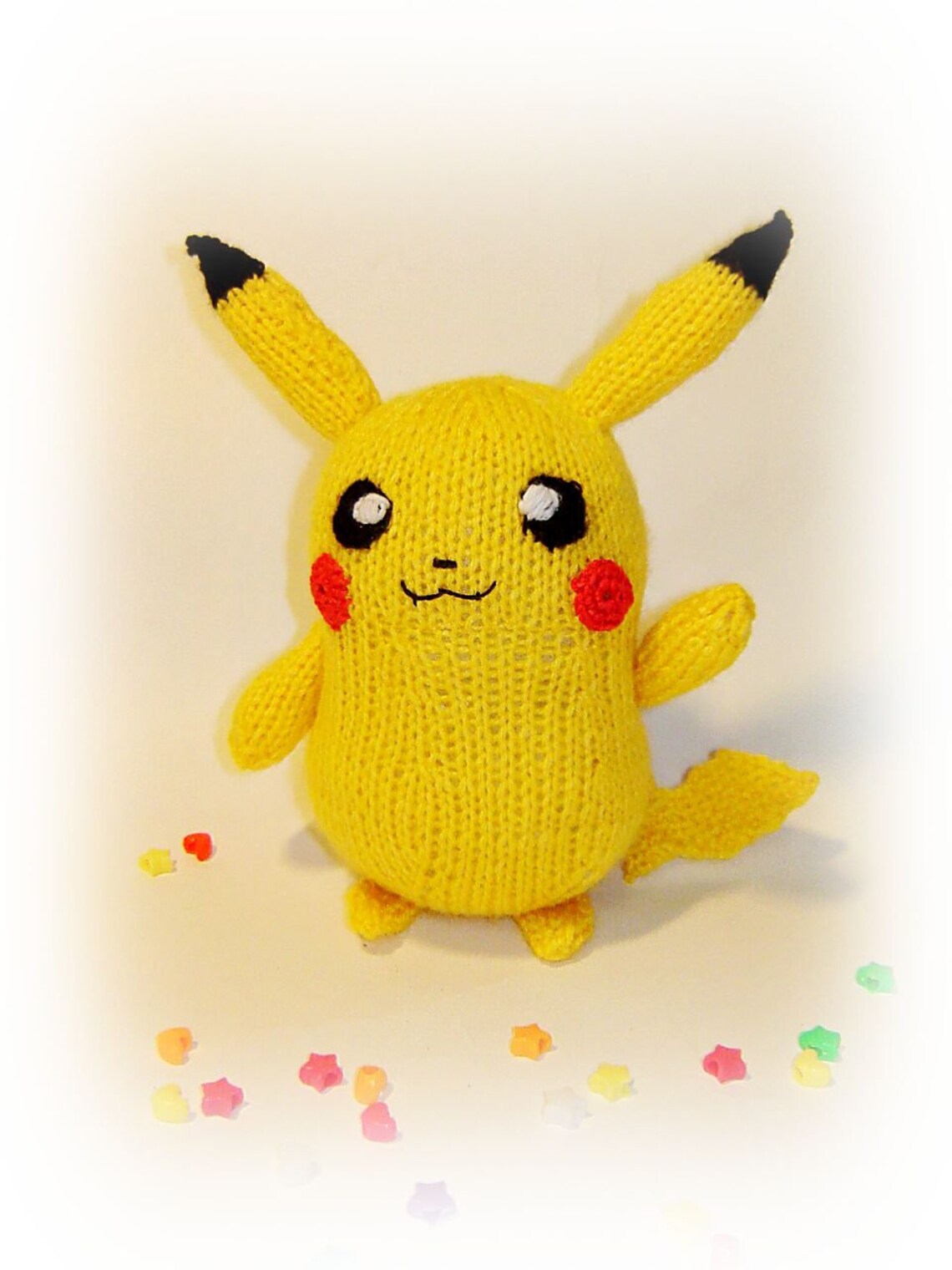 Pokemon Pikachu Knitted Pattern Etsy
