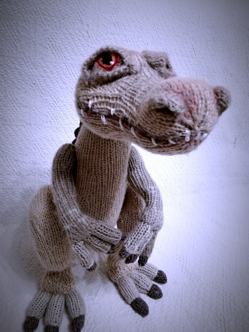 Rudy Ice age a knitting pattern Handmade Knitted toys Etsy