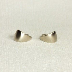 Vintage sterling silver 925 minimalist earrings Vintage jewelry Silver earrings Mother gift Woman jewelry