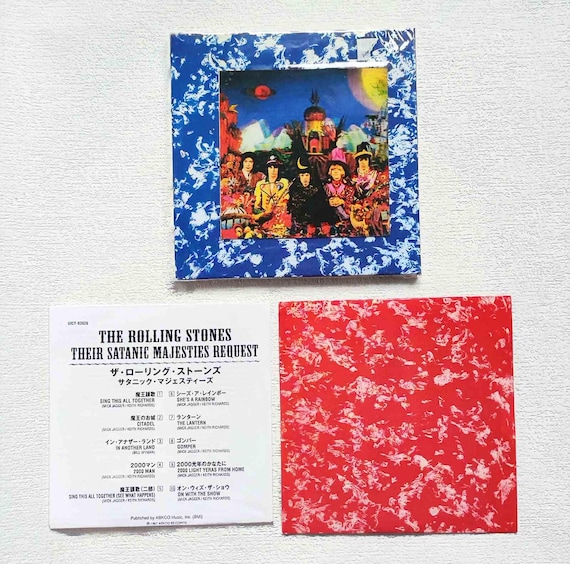 Rolling Stones Their Satanic Majesties Request Vintage CD With 3D