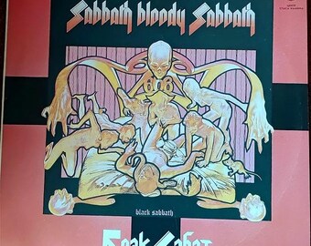 Black Sabbath - Sabbath Bloody Sabbath Disco de vinilo vintage 1991