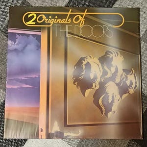 2 Originals of The Doors 2 LP The Doors and Strange Days Vintage vinylplaat 1968
