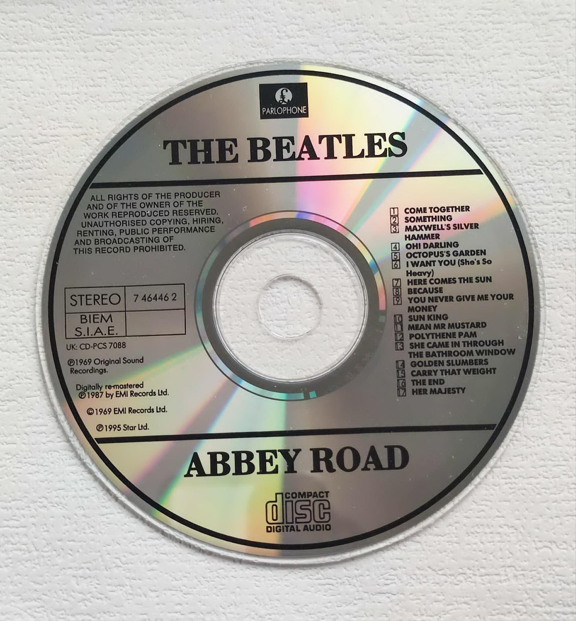 Beatles Abbey Road Vintage CD - Etsy UK