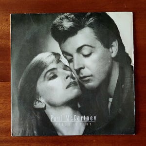 Paul McCartney Press to Play Vintage vinyl record 1986
