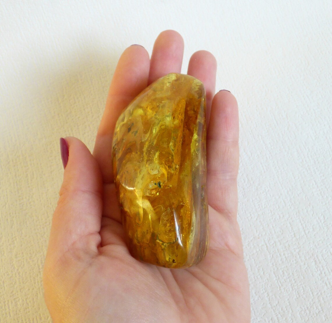 Rare Polish natural Baltic Amber raw Amber stone 83 gr Honey Etsy