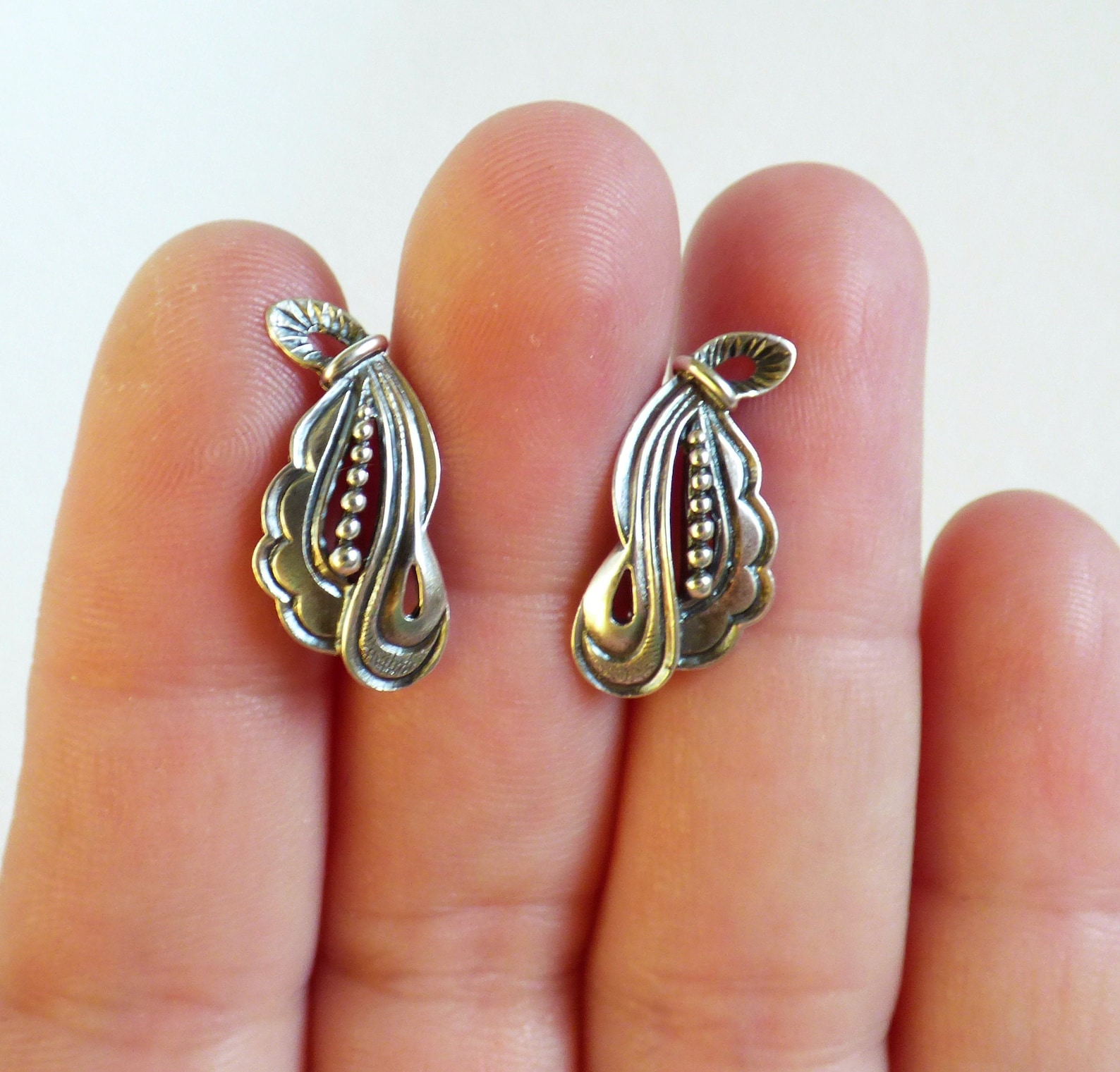 russian gold earrings ebay