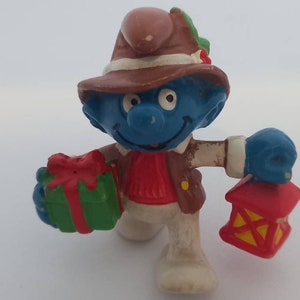 Vintage smurf toy