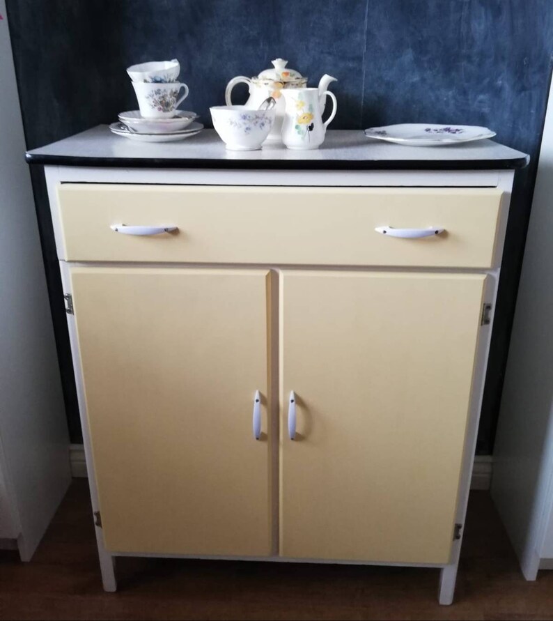 Vintage 1950s Kitchen Cupboard Etsy
