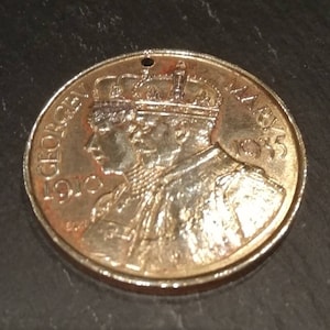 Vintage 1935 George V Silver Jubilee Southampton Medal