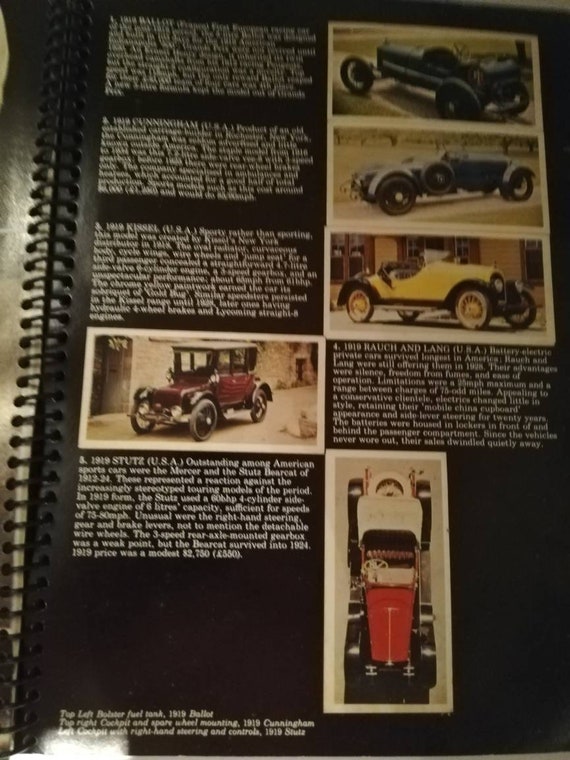 Vintage Craven Black Cat Collection of Cars - Cigarette Cars