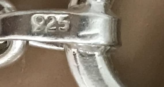 Solid Sterling Silver BRACELET 925 Toggle Balls B… - image 8