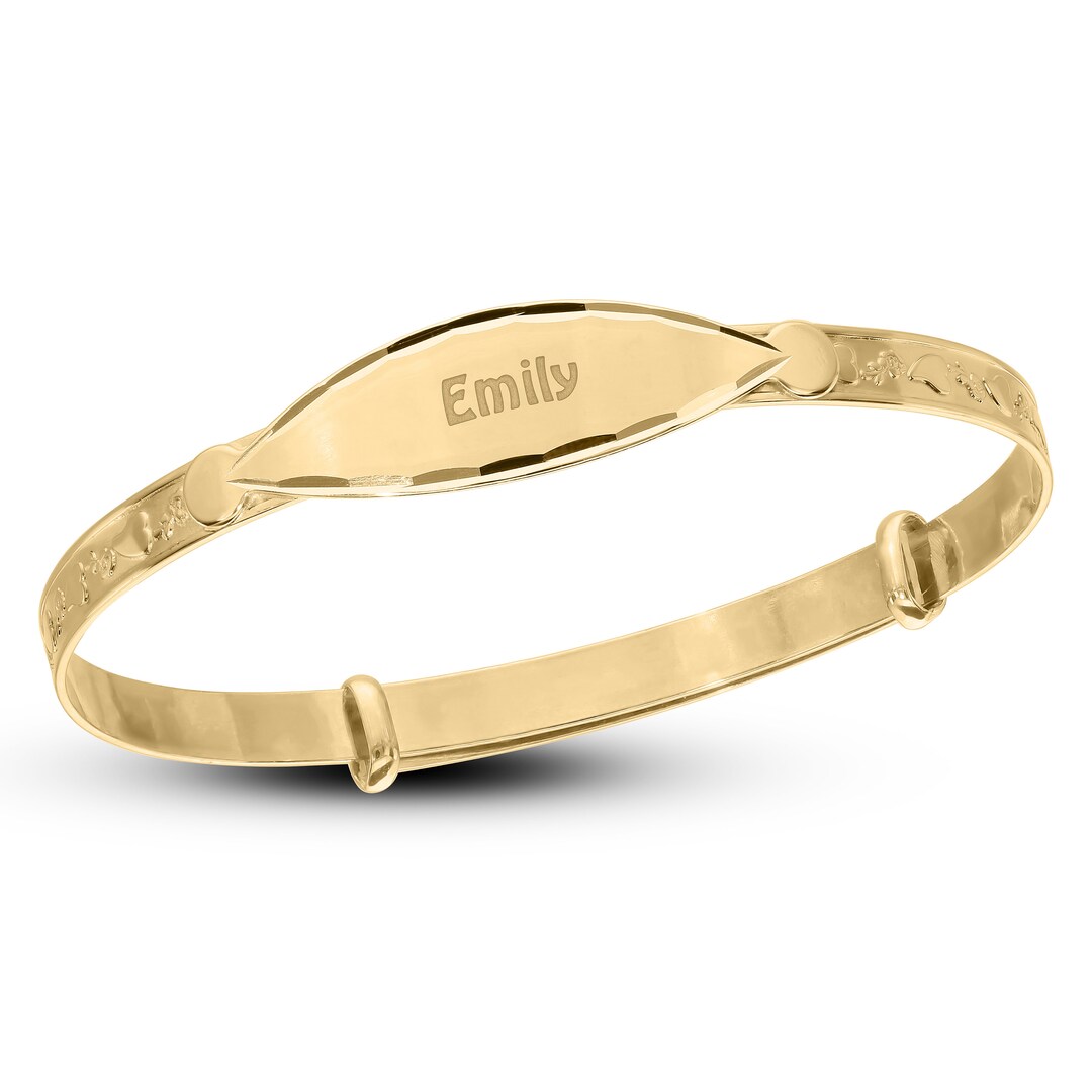 9ct gold baby bangles sale