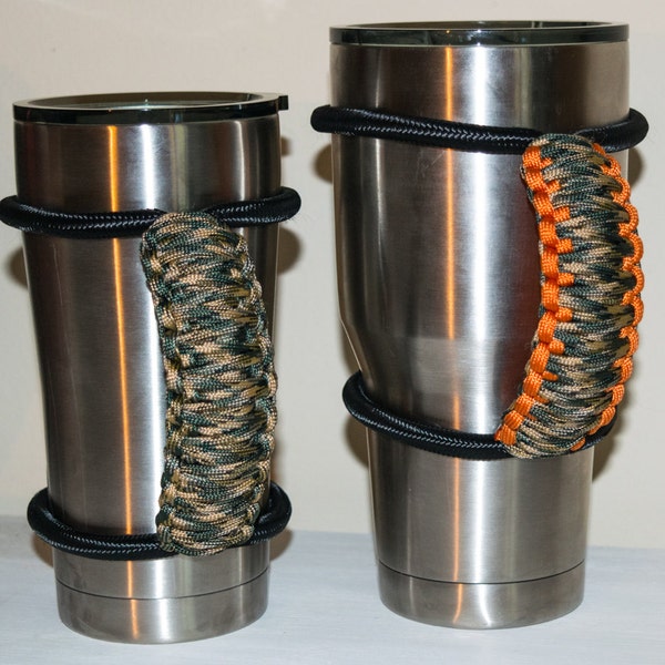 Camo Universal Paracord Handles for Yeti, Ritc, Ozark Trail, Tervis, and more!!!