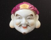 Arita Toshikane Daikoku Wealth Wishes Enamel Brooch Pin