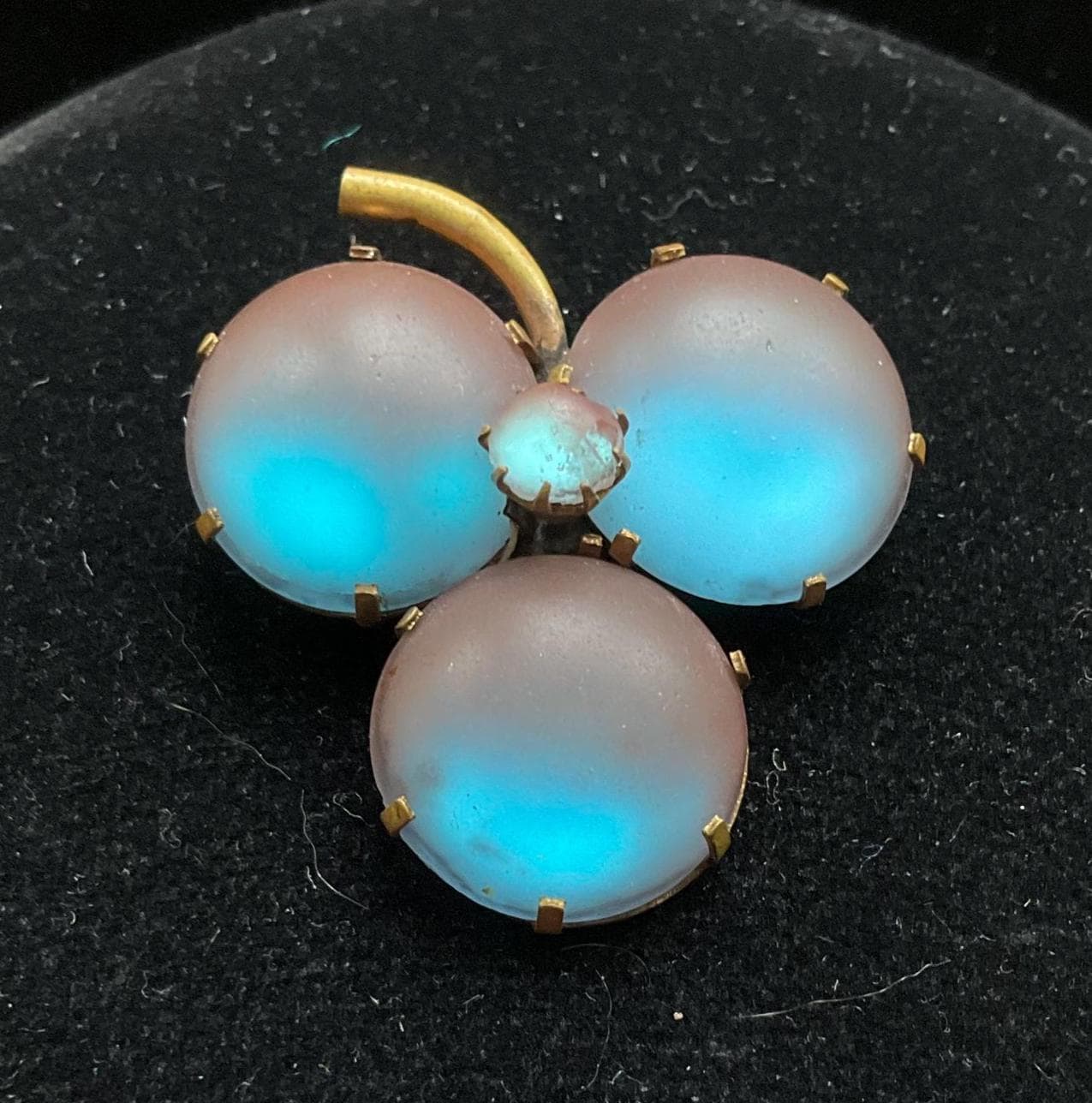 Antique Saphiret Glass Jewelry - Etsy