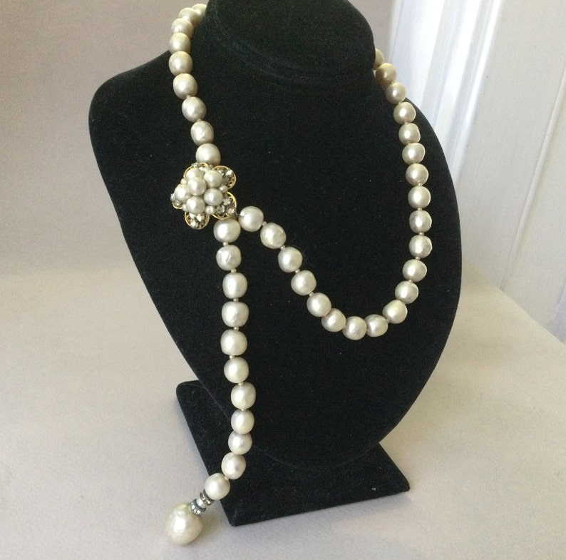 Judith Mccann Shuvon Gold and Silvery Glass Bead Pearl Etsy