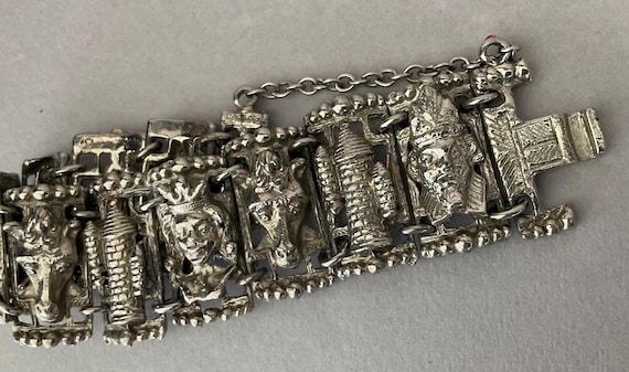 Chess Pieces Link Bracelet - image 2