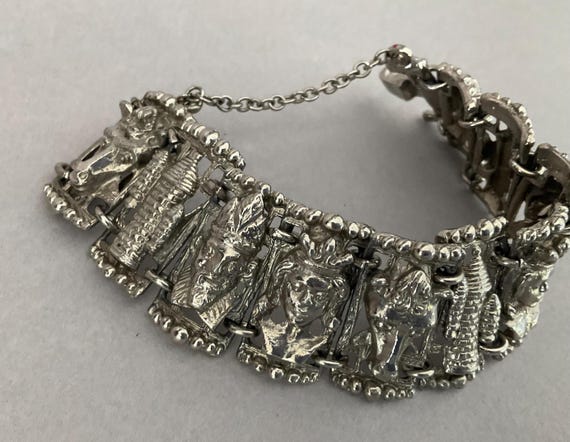 Chess Pieces Link Bracelet - image 4