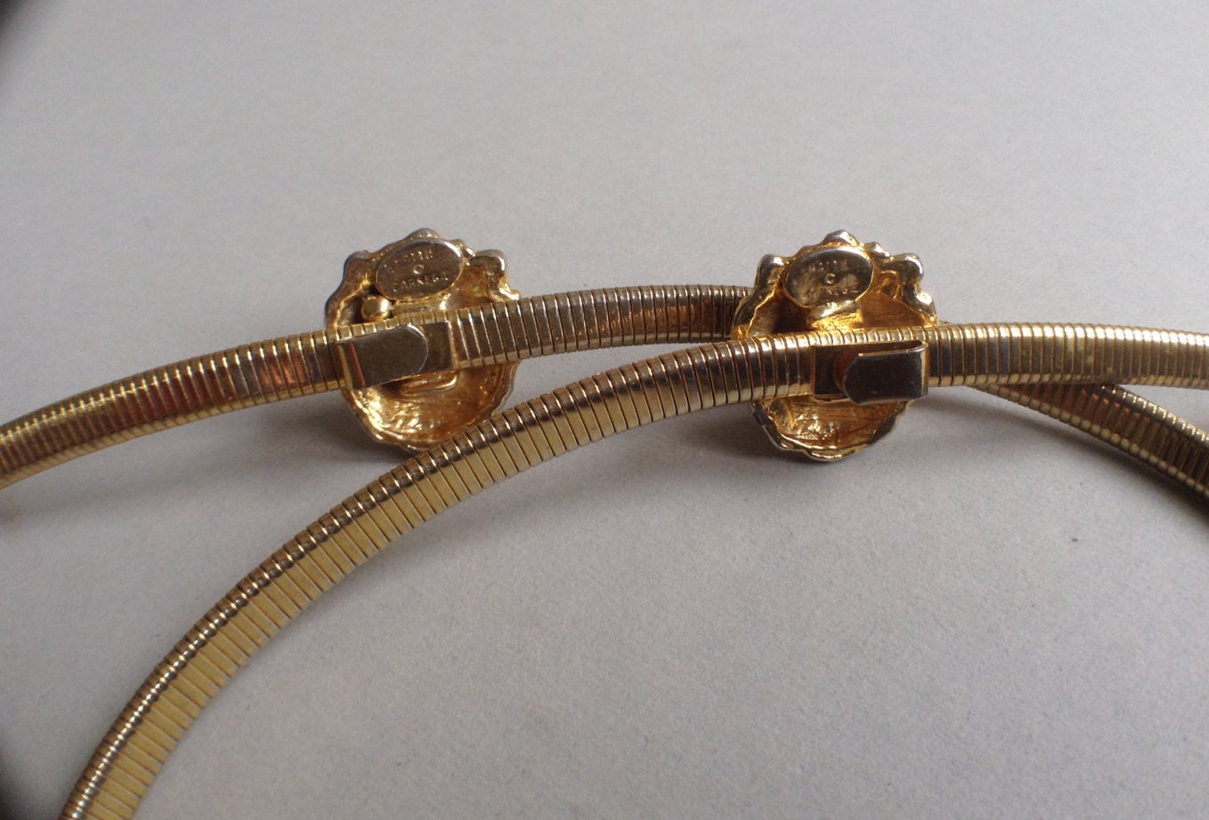 Hattie Carnegie Gold Tone Lion