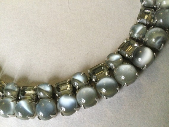 Silvery Pale Blue/Dove Gray Translucent Moonstone… - image 5