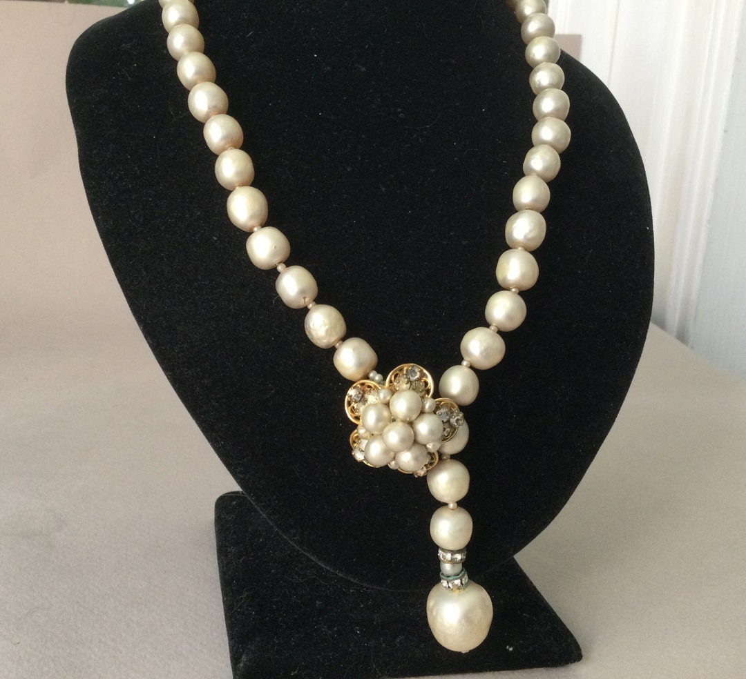 Judith Mccann Shuvon Gold and Silvery Glass Bead Pearl - Etsy