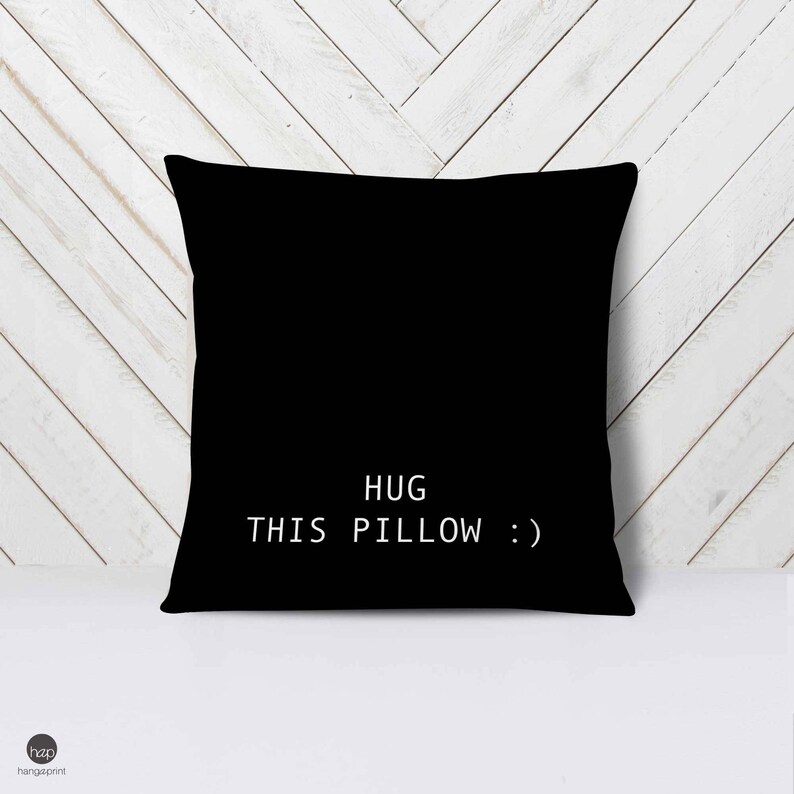 If You Miss Me Pillow Hug Me Pillow Missing You Pillow Long Etsy UK