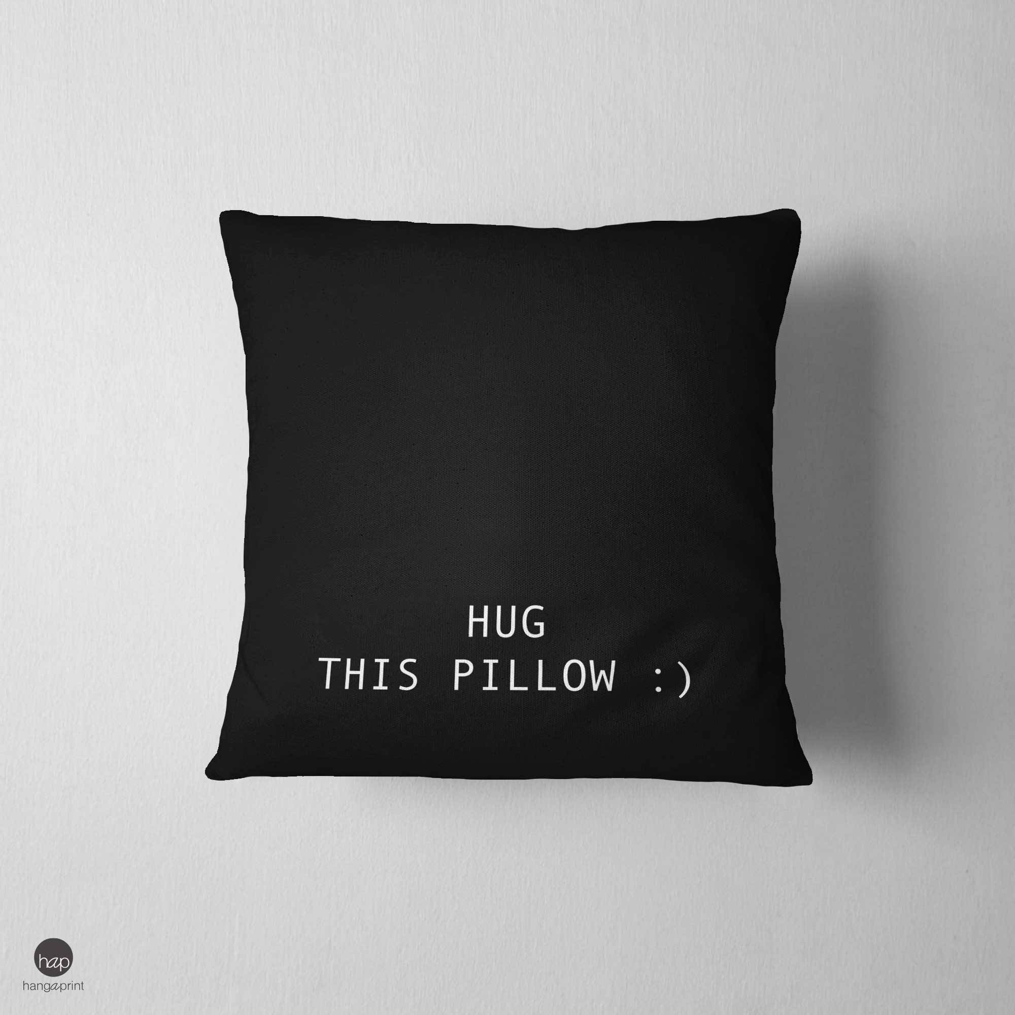 If You Miss Me Pillow Hug Me Pillow Missing You Pillow Long Etsy