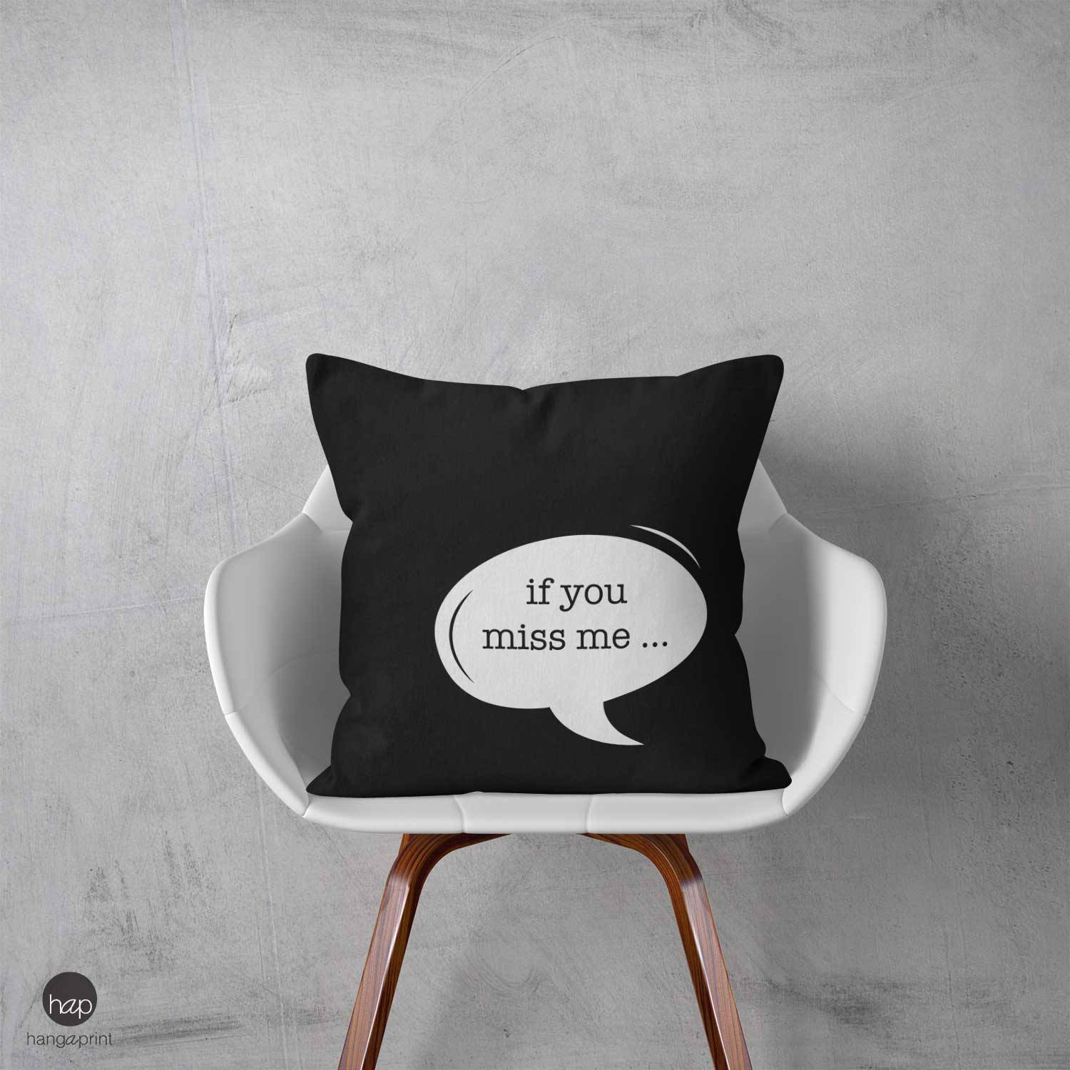 If You Miss Me Hug This Pillow Long Distance Pillow Case Etsy