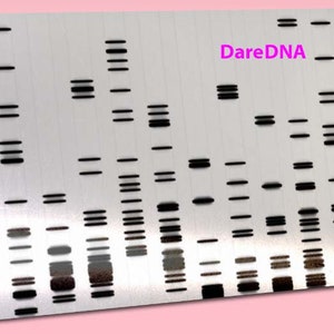 DNA Wall Decor: Your DNA as a Stunning Artwork, Hot Pink Barbie Science Pet Biology Print Wall Canvas, Genes Teacher Baby Gifts PCR Genetics image 7