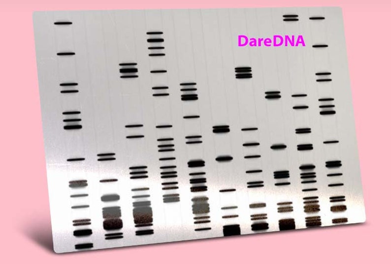 DNA Wall Decor: Your DNA as a Stunning Artwork, Hot Pink Barbie Science Pet Biology Print Wall Canvas, Genes Teacher Baby Gifts PCR Genetics image 7