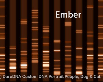 Custom Genetic Art: Unleash Your DNA's Beauty, Fire Pets Personalized Art, DareDNA Dare SVG Genetics Medical Modern, RNA Molecular Biology